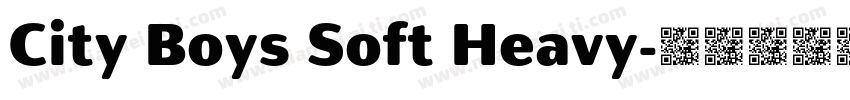 City Boys Soft Heavy字体转换